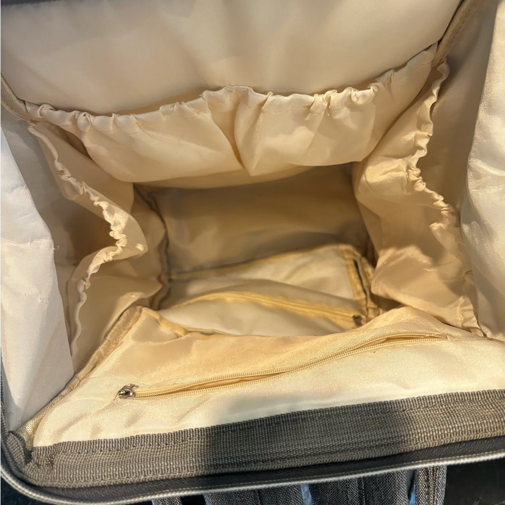 Gray Diaper Bag Backpack - image 4